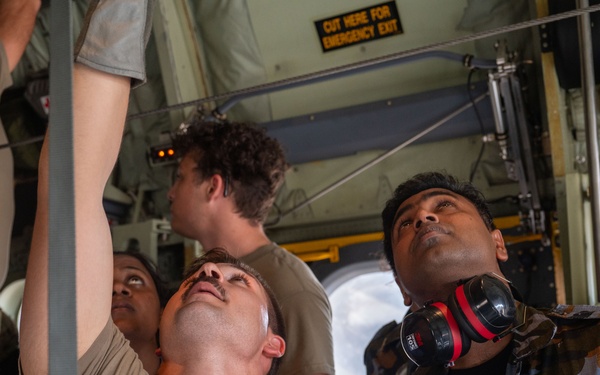 Pacific Angel 25-1 International Aeromedical Evacuation training