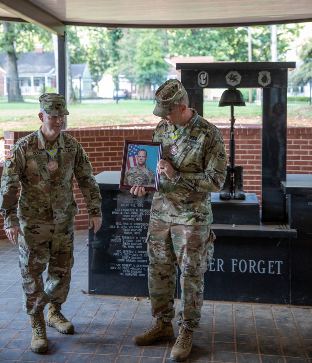 Colonel Karl J. Painter was awarded the prestigious Order of St. Maurice - Centurion