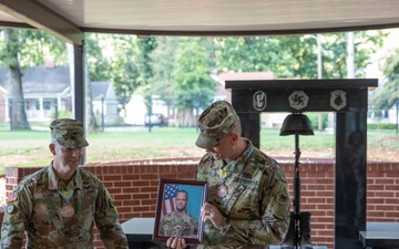 Colonel Karl J. Painter was awarded the prestigious Order of St. Maurice - Centurion