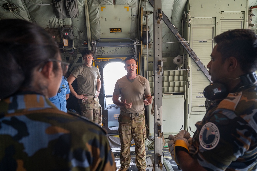 Pacific Angel 25-1 International Aeromedical Evacuation training