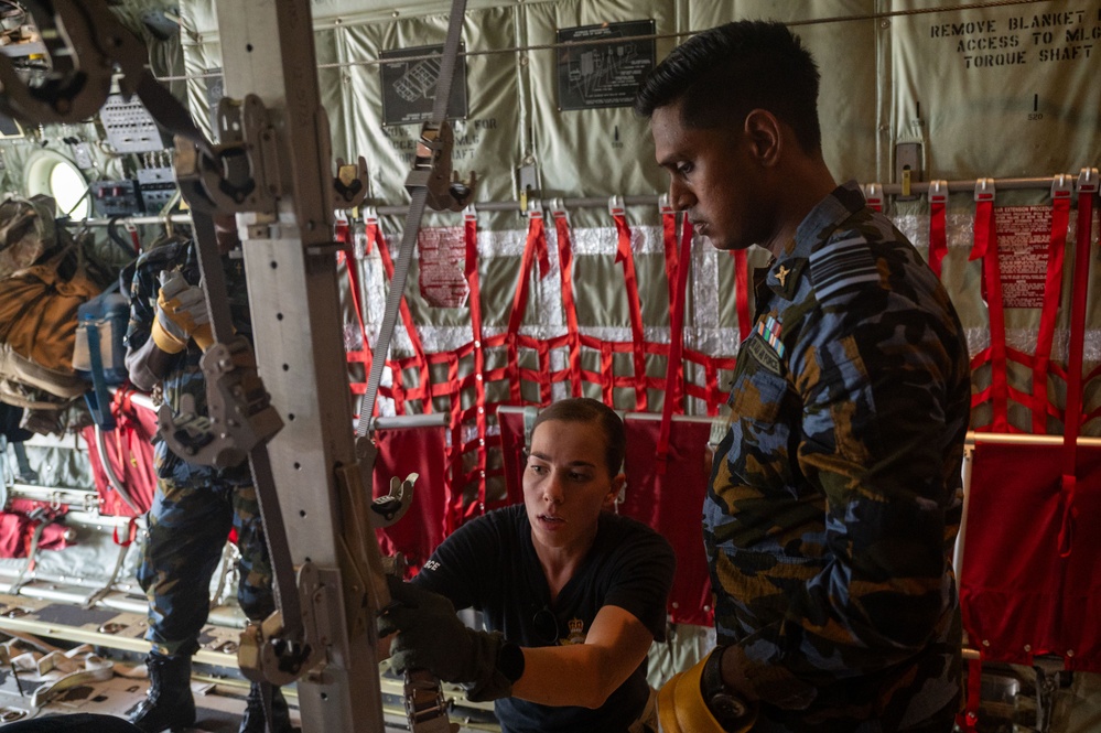 Pacific Angel 25-1 International Aeromedical Evacuation training