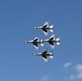 U.S. Air Force Thunderbirds perform at the 2025 Joint Base Andrews Air Show