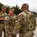 Louisiana National Guard, Maj. Gen. Thomas Friloux, Adjutant General, meets Lt. Col. Steven Jackson, Commander of 112th Military Police Battalion in Washington, D.C.