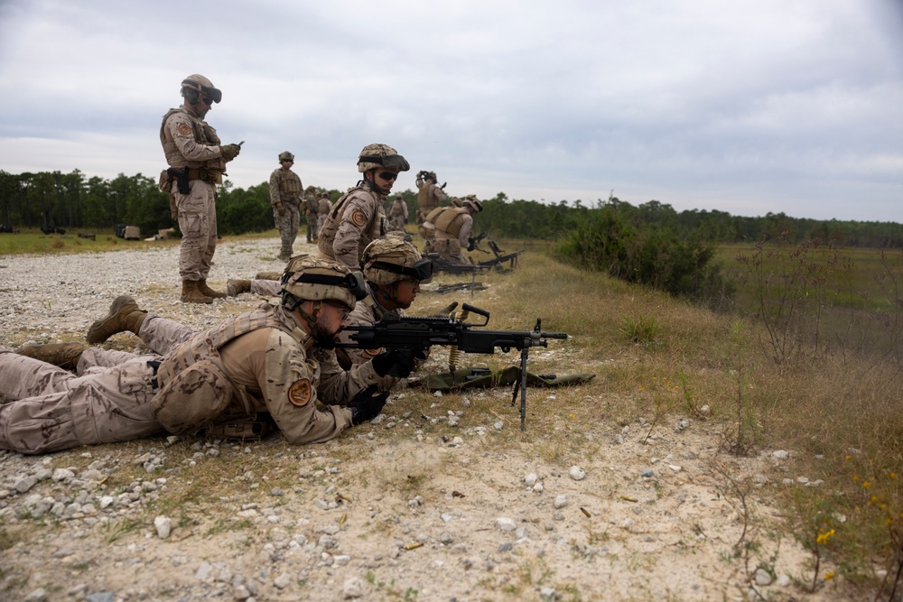 Medium Machine Gun Range: UNITAS 2025