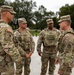 Mississippi and Louisiana National Guard Senior Leadership meet at the National Mall