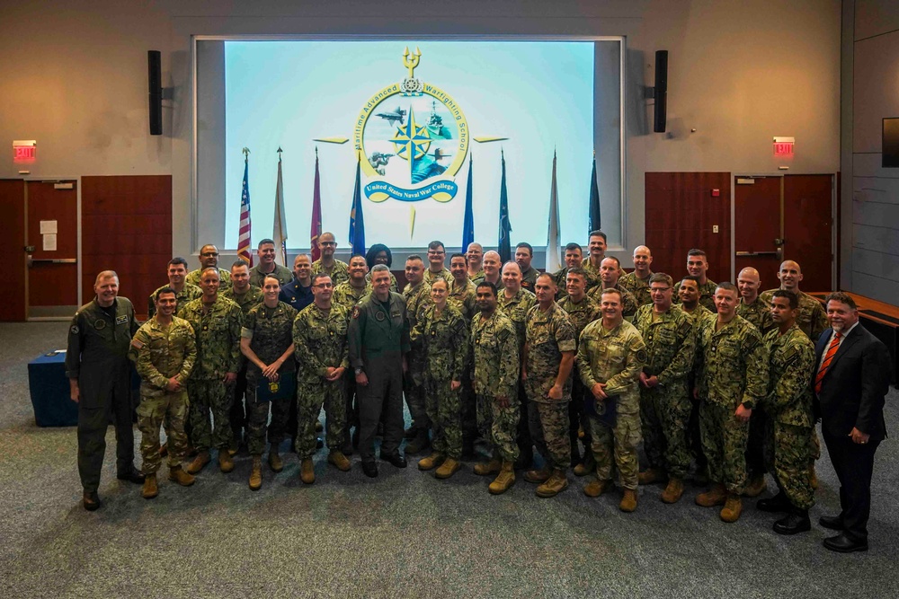U.S. Naval War College’s Maritime Advanced Warfighting School graduates 37 U.S. Naval War College’s Maritime Advanced Warfighting School graduates 37