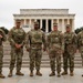 Louisiana and Mississippi National Guard Senior Leadership meet at the National Mall