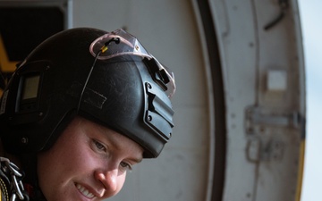 U.S. Army Golden Knights perform at the 2025 Joint Base Andrews Air Show