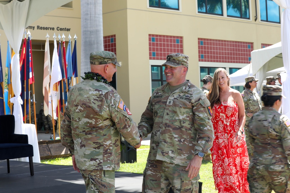 Change of Command for 303rd Maneuver Enhancement Brigade