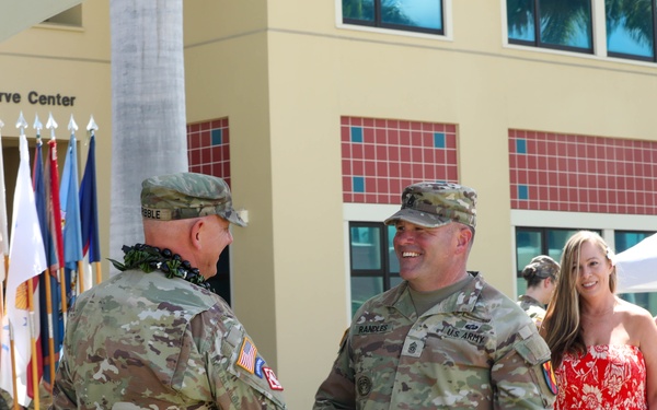 Change of Command for 303rd Maneuver Enhancement Brigade