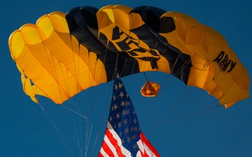 U.S. Army Parachute Team At The Joint Base Andrews Airshow
