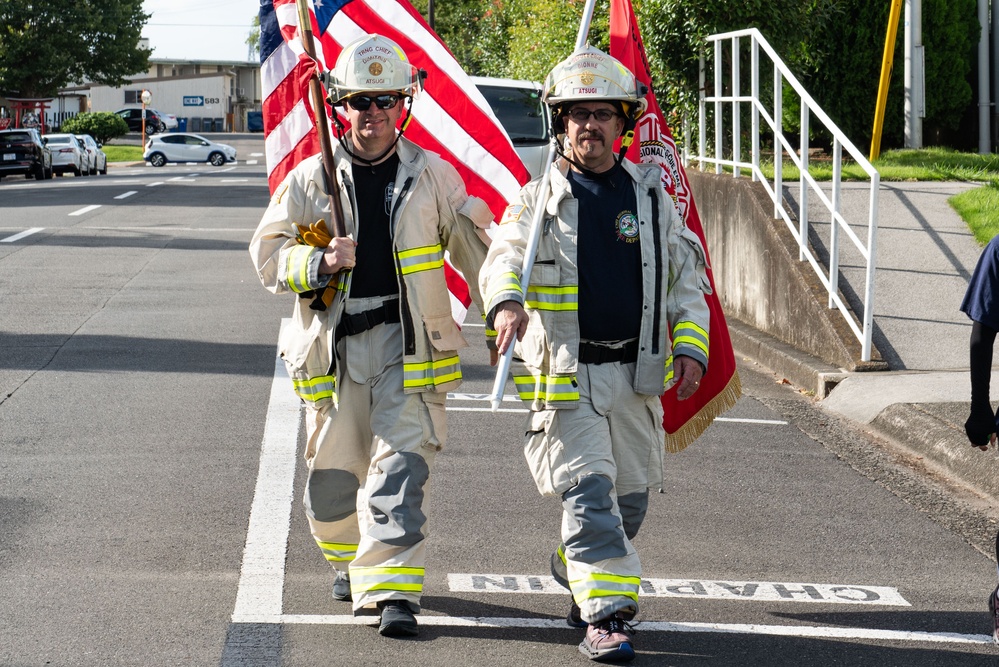 Deputy Fire Chiefs Participate in the 9/11 Flag Relay