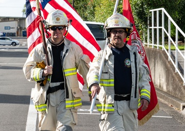 Deputy Fire Chiefs Participate in the 9/11 Flag Relay