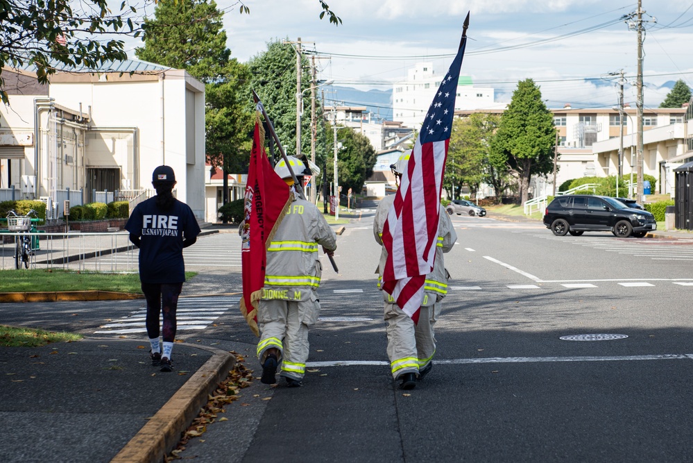 Deputy Fire Chiefs Participate in the 9/11 Flag Relay