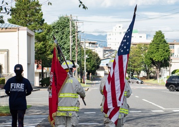 Deputy Fire Chiefs Participate in the 9/11 Flag Relay