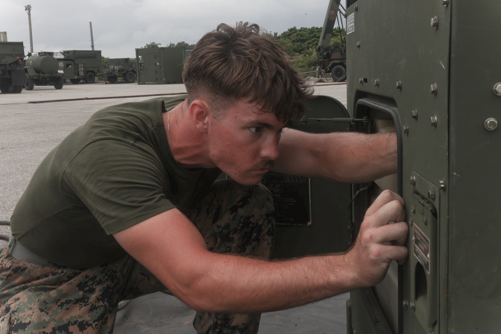 U.S. Marines prepare TSP-80 for Resolute Dragon 25