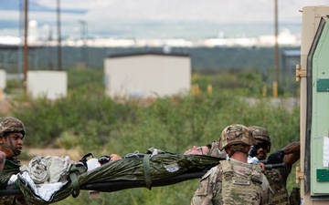 704th Brigade Support Battalion trains on medical procedures in New Mexico