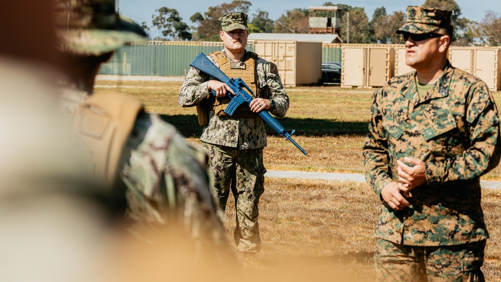 NMCB-3 Seabees Participate in Patrol Formations and Tactics Training