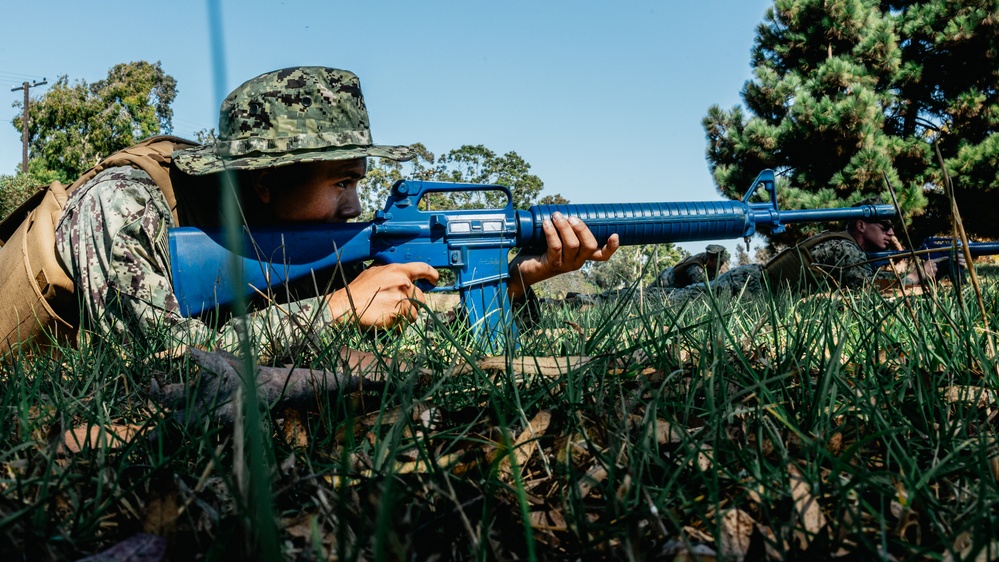 NMCB-3 Seabees Participate in Patrol Formations and Tactics Training