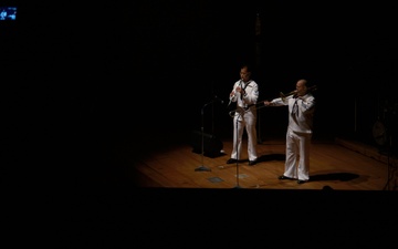 7th Fleet Band Performs at American Sound in Yokosuka