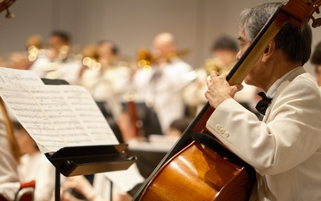 7th Fleet Band Performs at American Sound in Yokosuka