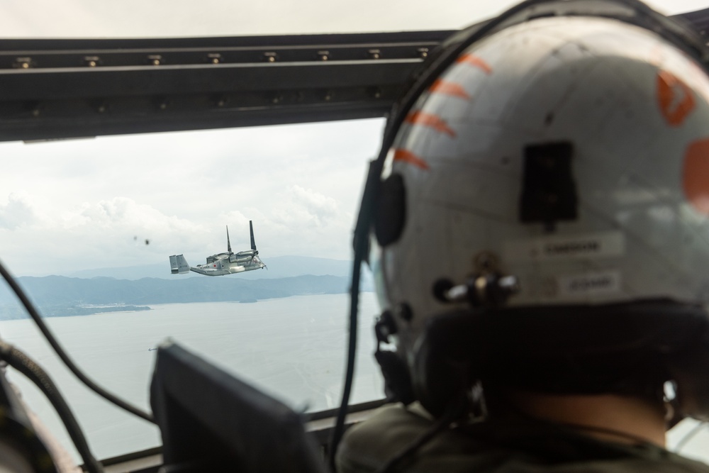 U.S., Japan forces fly together during Resolute Dragon 25