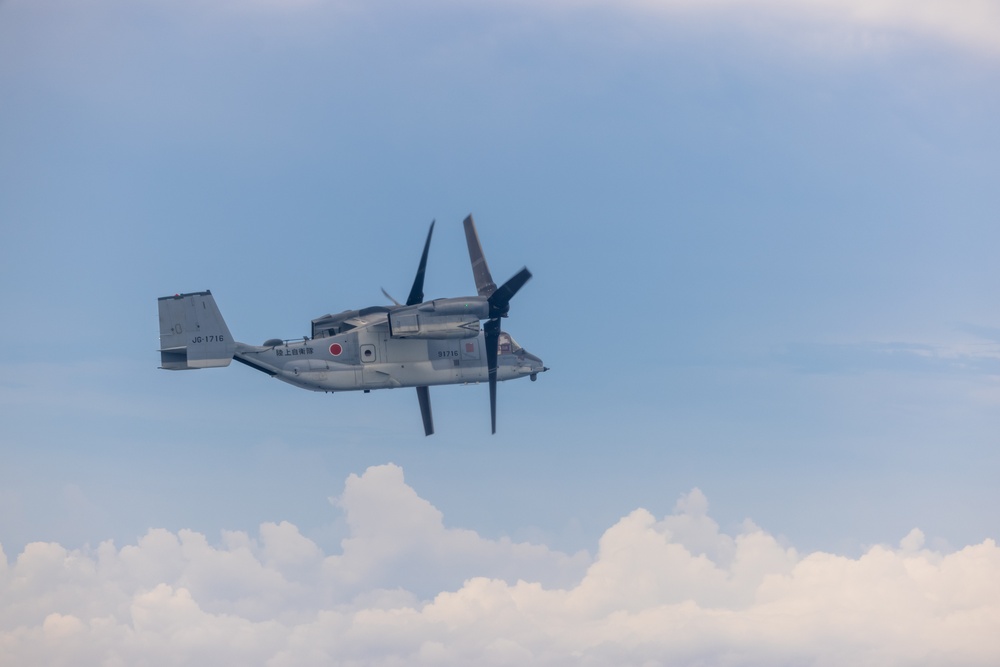 U.S., Japan forces fly together during Resolute Dragon 25