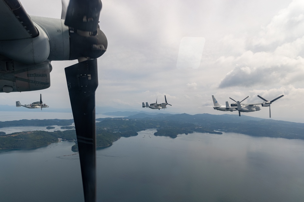 U.S., Japan forces fly together during Resolute Dragon 25