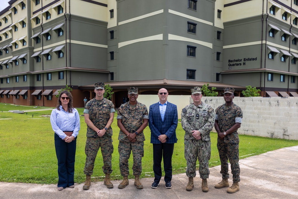 Honorable Dale Marks visits Camp Blaz