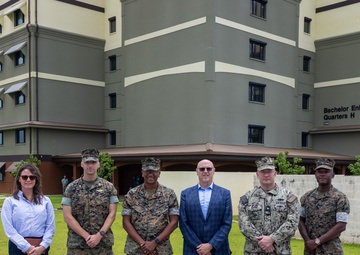 Honorable Dale Marks visits Camp Blaz