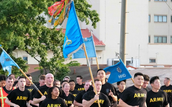 524th Military Intelligence Battalion Run