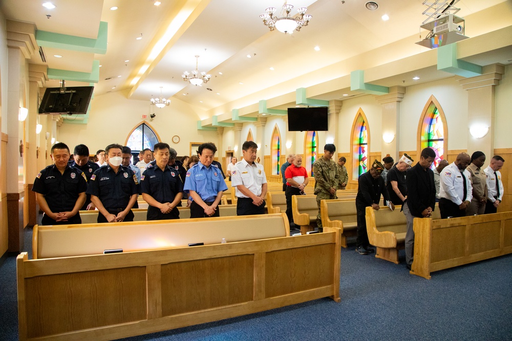 Camp Casey holds 9/11 Memorial Service