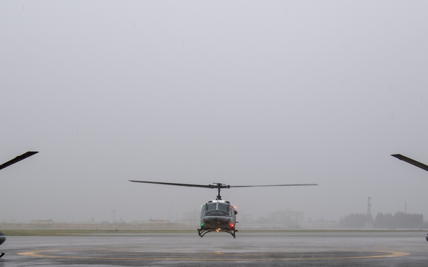 Yokota bids farewell to UH-1N Huey