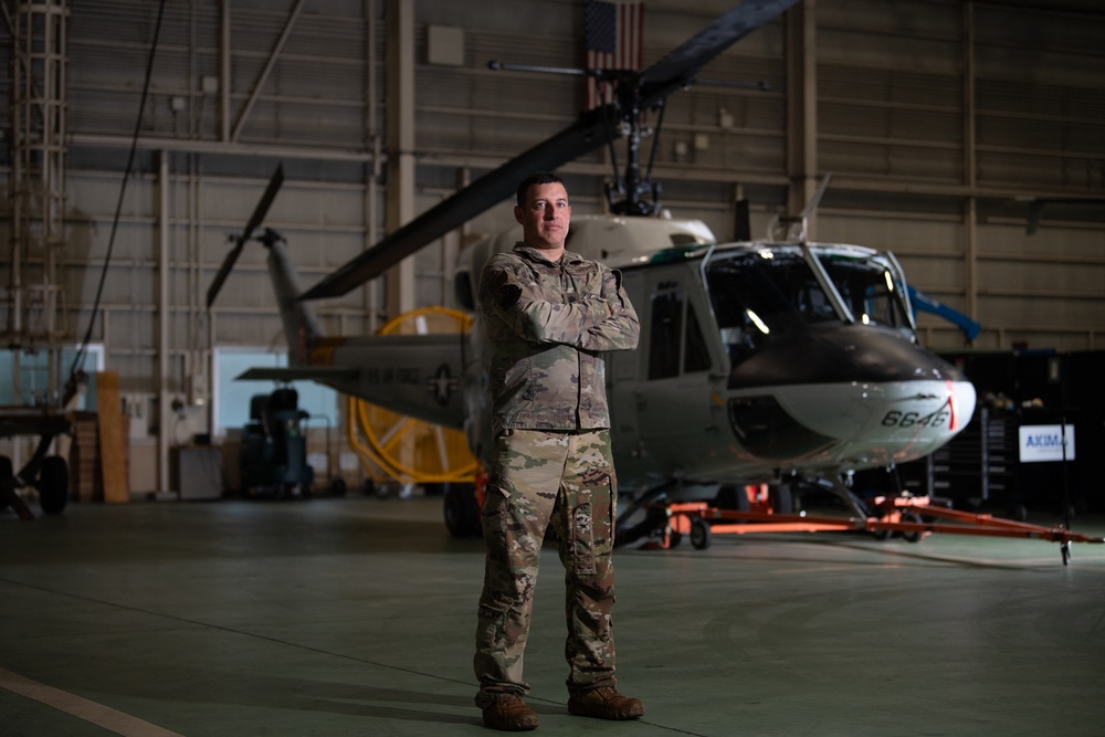 Yokota bids farewell to UH-1N Huey