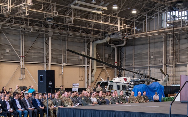Yokota bids farewell to UH-1N Huey