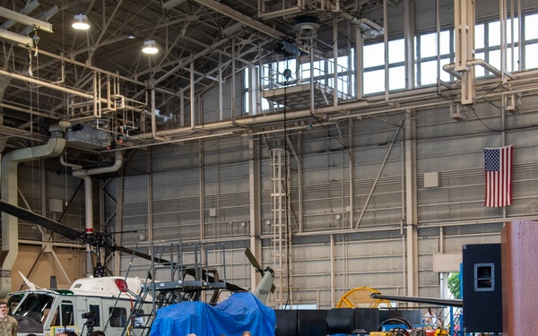 Yokota bids farewell to UH-1N Huey