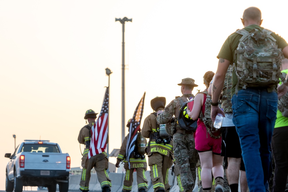 386th ECES fire and emergency services 9/11 Memorial