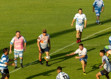 MRF-D 25.3: U.S. Marines compete against Australian Stray Cats in rugby match