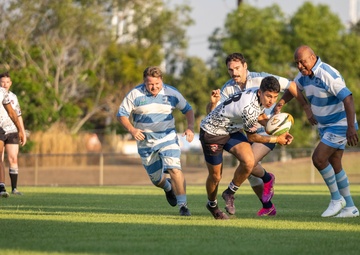 MRF-D 25.3: U.S. Marines compete against Australian Stray Cats in rugby match