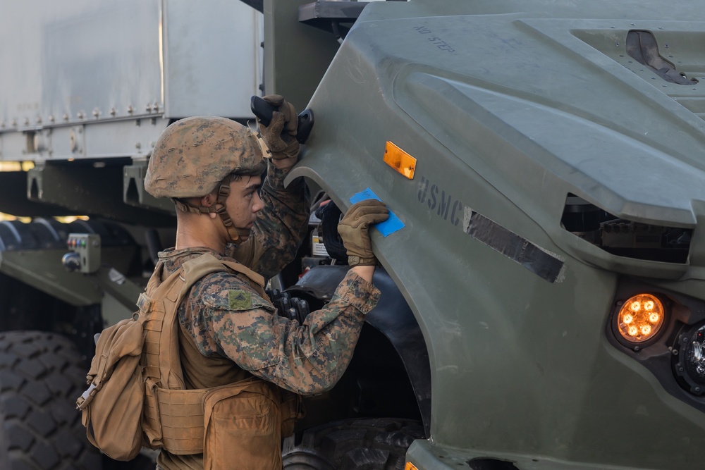 U.S. Marines Execute a NMESIS Convoy During Resolute Dragon 25