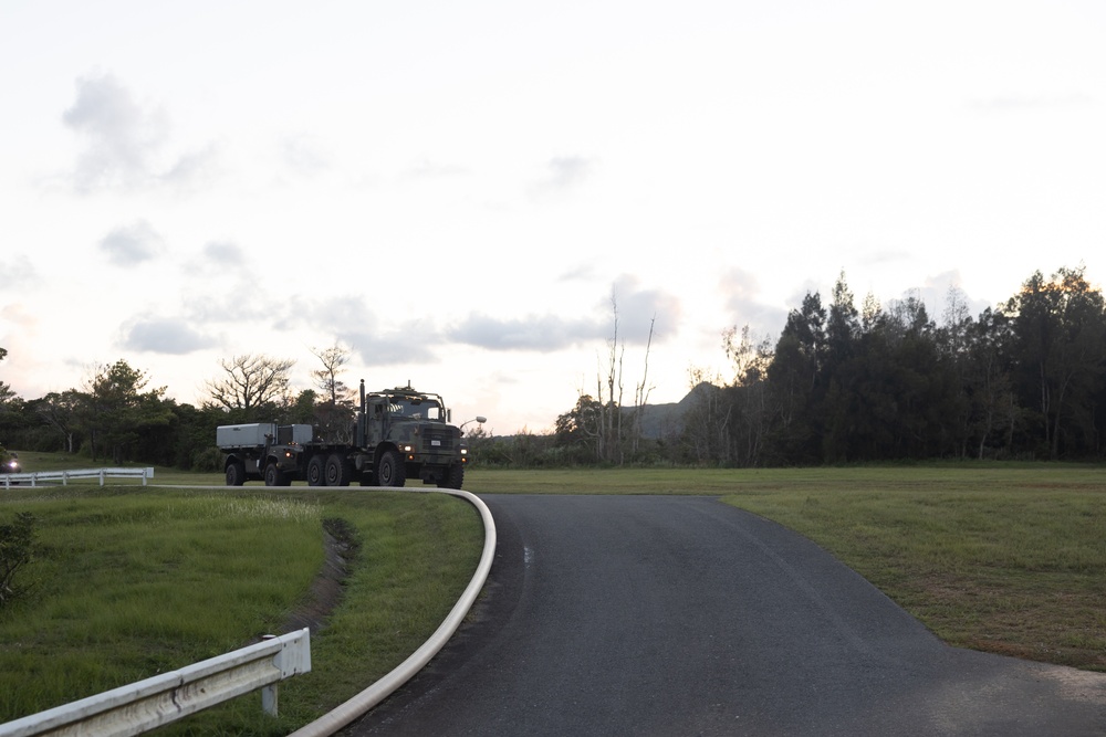 U.S. Marines Execute a NMESIS Convoy During Resolute Dragon 25