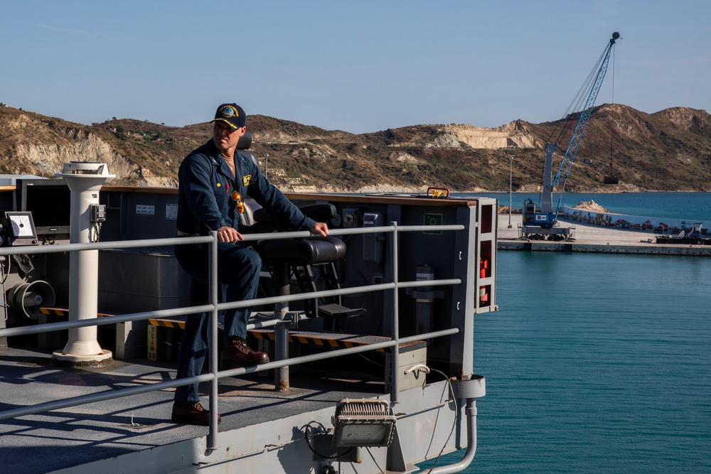 USS Mount Whitney Departs Bar, Montenegro &amp; Arrives in Durres, Albania