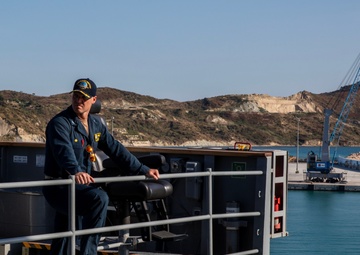 USS Mount Whitney Departs Bar, Montenegro &amp; Arrives in Durres, Albania