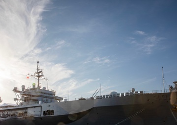 USS Mount Whitney Departs Bar, Montenegro &amp; Arrives in Durres, Albania