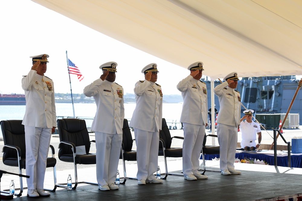 NAVSTA Rota DESRON 60 CTF 65 Change of Command