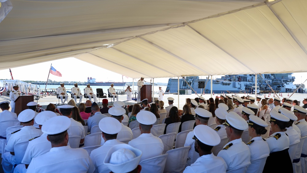 NAVSTA Rota DESRON 60 CTF 65 Change of Command