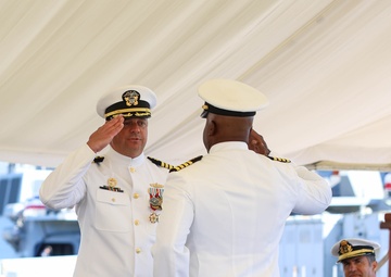 NAVSTA Rota DESRON 60 CTF 65 Change of Command