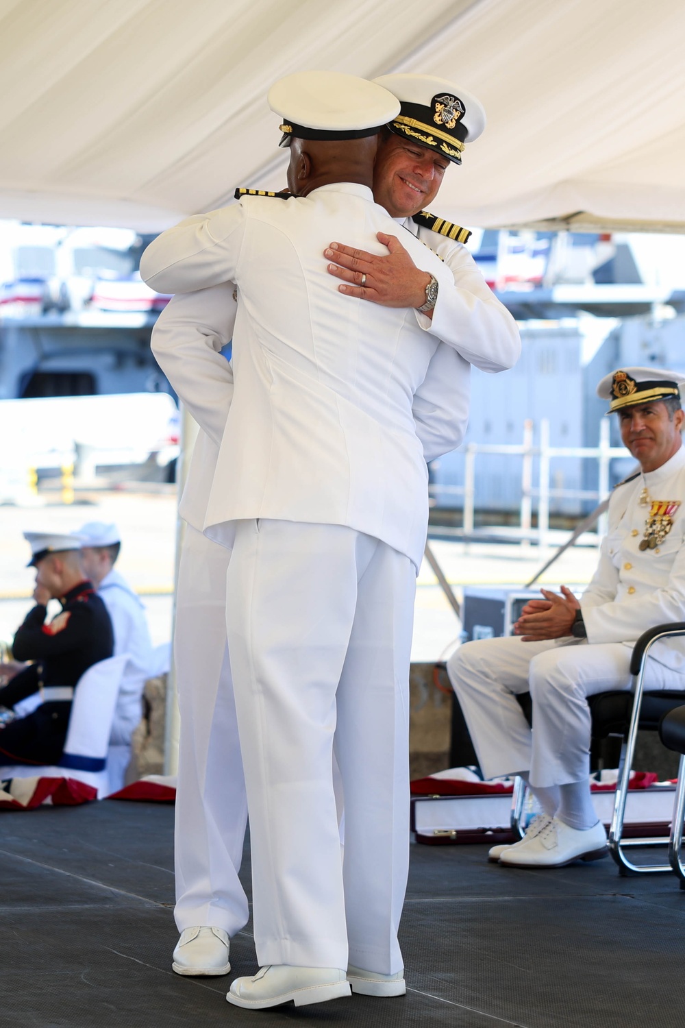 NAVSTA Rota DESRON 60 CTF 65 Change of Command