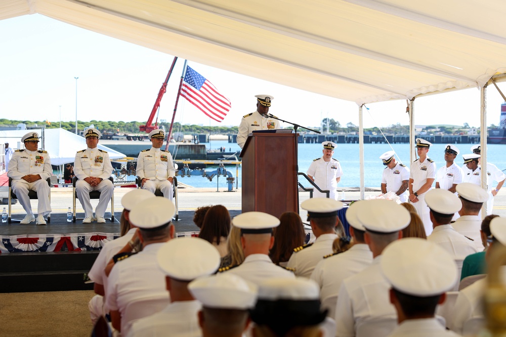 NAVSTA Rota DESRON 60 CTF 65 Change of Command