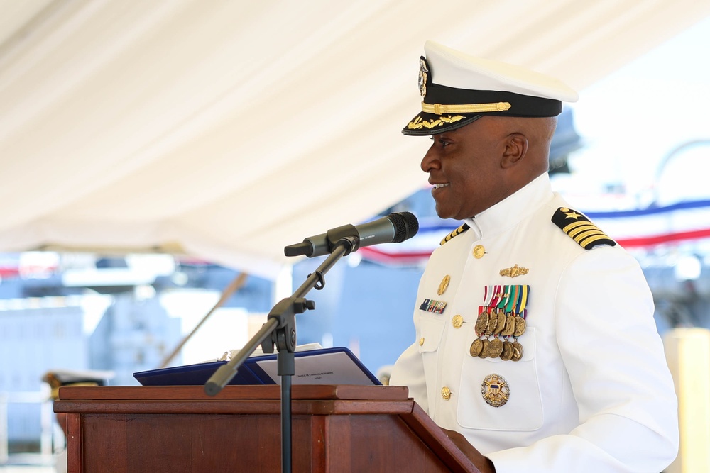 NAVSTA Rota DESRON 60 CTF 65 Change of Command